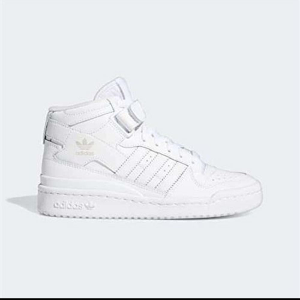 adidas Originals Unisex-Child Forum Mid Sneaker Size 6 (big kid) light use